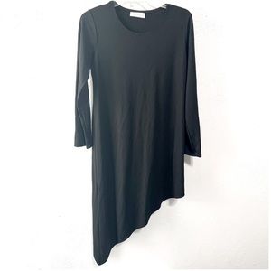 Bryn Walker black asymmetrical dress size xs